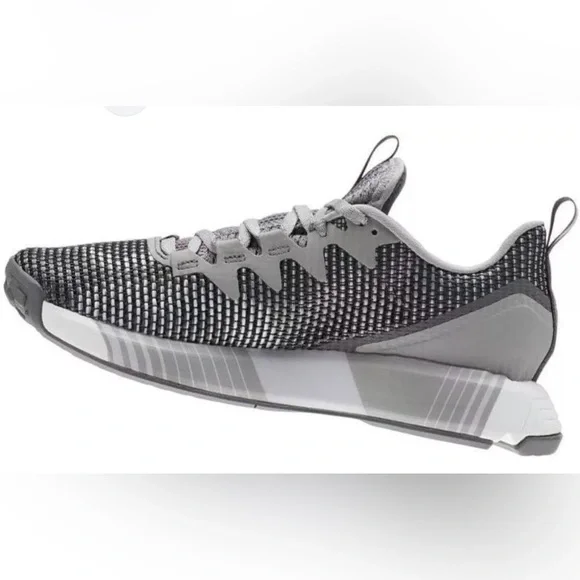 Reebok Charcoal and White Training Shoes - Picture 3 of 12